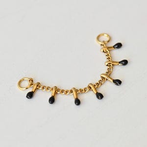Helix Gold Piercing Chain Charm, Piercing Chain, Earring Chain, Conch Piercing Chain, Nose Piercing Chain, Double Piercing Chain Attatchment
