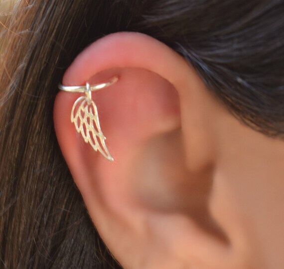 helix earrings sterling silver