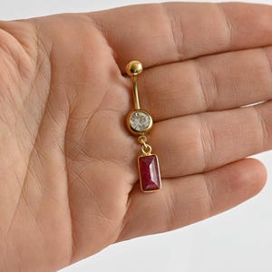 Bauchnabel Ring,Bauchnabel Ringe,Bauchnabel Piercing,Chirurgenstahl,Bauchnabel Ring Gold Baumeln