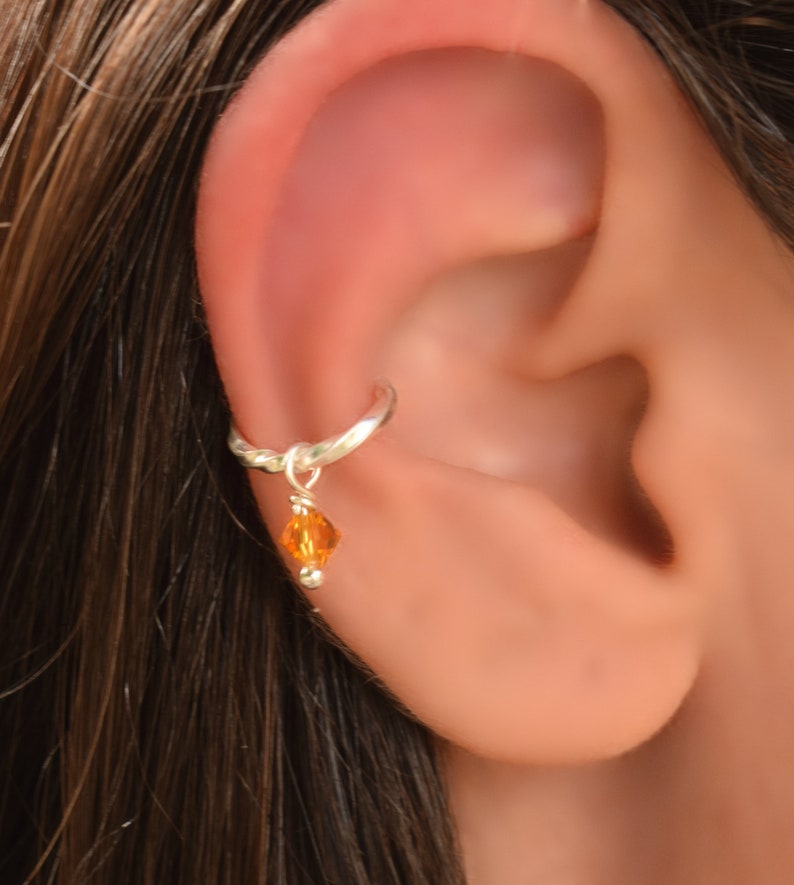 Ear Cuff Earrings Hoop Ear Cuff Ear Cuff Piearcing Cartilage Earrings Hoop Cartilage Piercing Sterling Silver Ear Cuff Sterling Silver