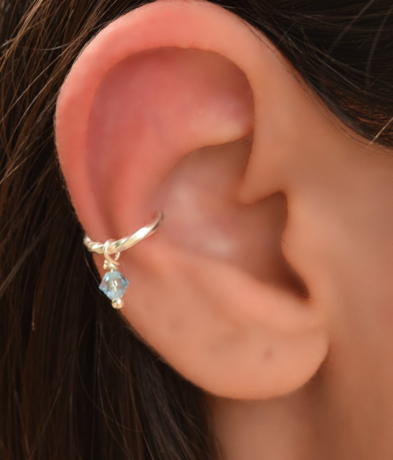 Ear Cuff Earrings Hoop Ear Cuff Ear Cuff Piearcing Cartilage Earrings Hoop Cartilage Piercing Sterling Silver Ear Cuff Sterling Silver