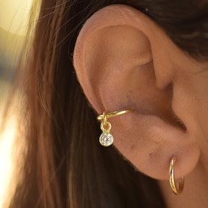 Conch Hoop Earring, Conch Hoop Gold, Conch Earring Hoop, Conch Piercing, Conch Jewelry, Cartilage Earring, Conch Earring Hoop