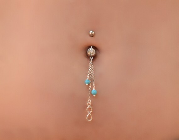 blue belly piercing