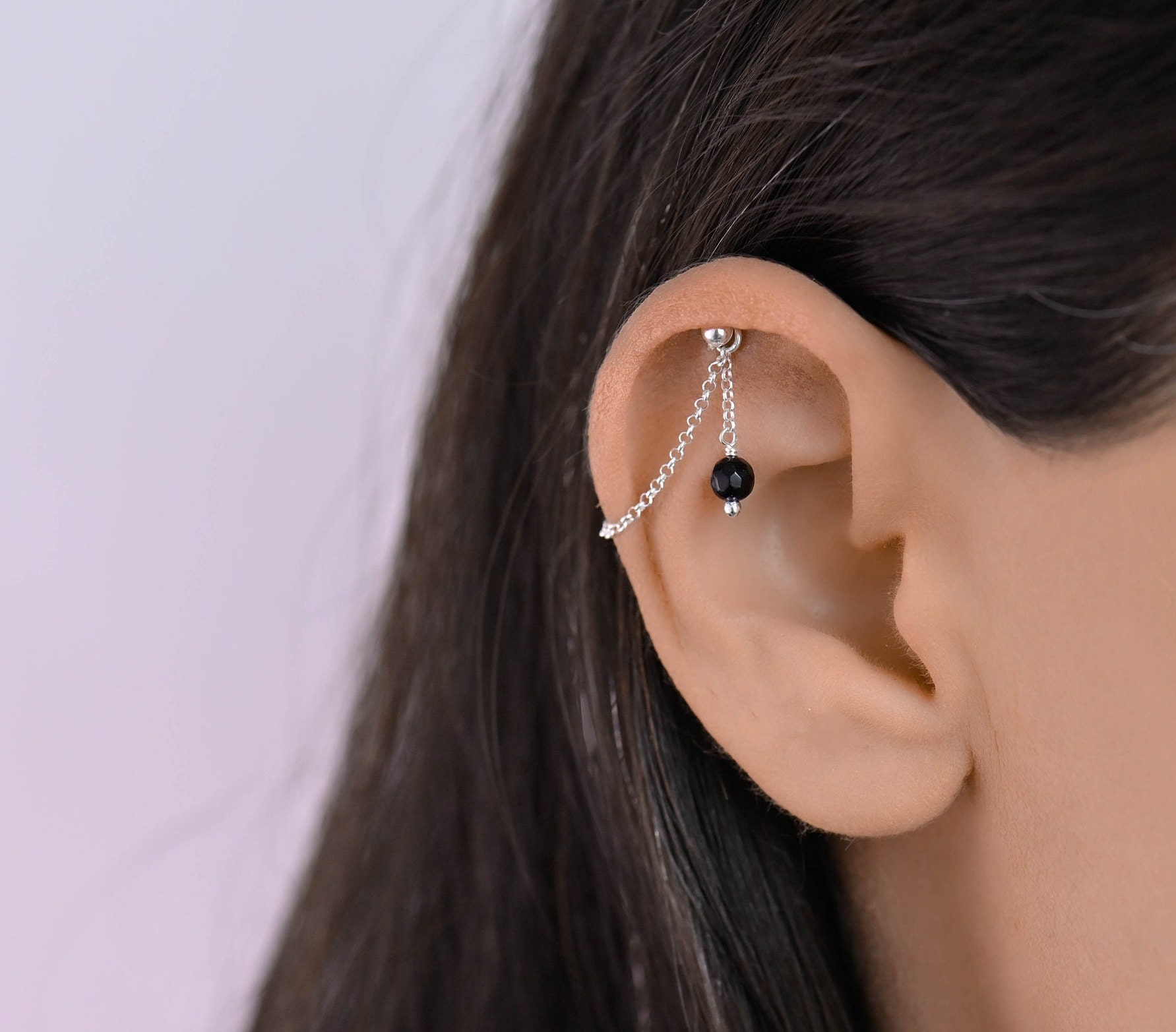 Hidden Helix Chain, Hidden Helix Chain, Helix Piercing Chain Silver ...