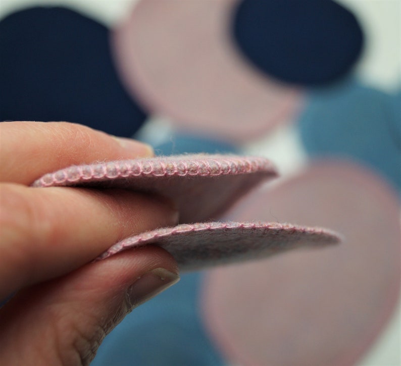 WollFlicken aus Merino Wollstrick zur Reparatur für Kleidung aus Wolle und Wolle Seide 1 Paar 2