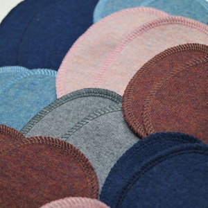 Patchs de laine en tricot de laine mérinos pour réparer des vêtements en laine et soie de laine 1 paire 2 pièces image 2