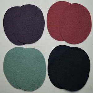 Patchs en laine Patchs de marche en laine pour réparer les vêtements en laine et en laine/en laine 1 paire 2 pièces image 6