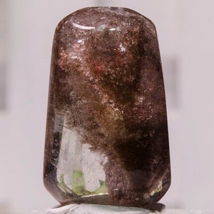 Rare Phantom Crystal Pendant Drilled Garden Quartz Red Phantom Quartz Energy Quartz-Jewelry Making/Decor/Crystal Healing