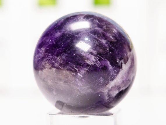Auralite 23 Sphere Purple Crystal Magic Amethyst Natural - Etsy