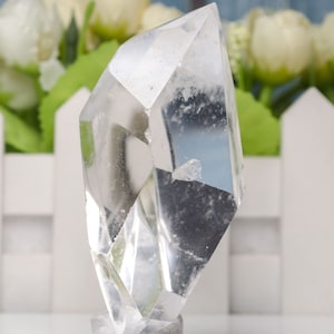 Super Chakra clear natural crystals healing-Unique Shape-Gift of God-Luck and Happiness-love-quartz