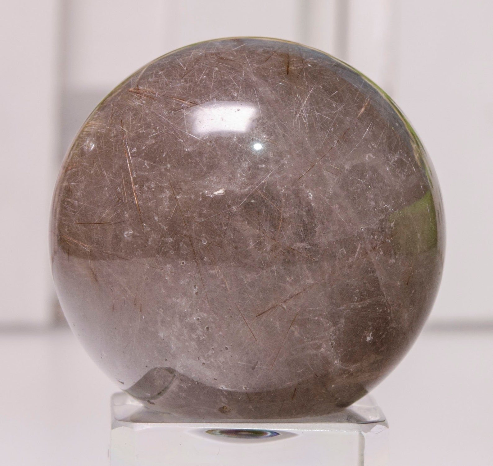 33 mm Golden Rutilated Quartz Sphere Rutilated Crystal Ball Etsy