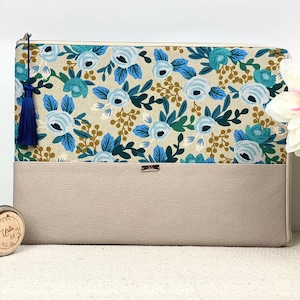 14 pouces, pochette pour ordinateur portable, sac pour ordinateur portable, sac de protection, étui MacBook, imprimé floral Rifle Paper Co, sac pour ordinateur portable