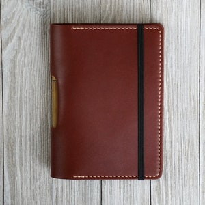 Couverture rigide en cuir pour Moleskine 3,5 x 5,5 x 5,5 cm, couverture Moleskine, couverture pour ordinateur portable 3,5 x 5,5 cm, couverture pour ordinateur portable en cuir