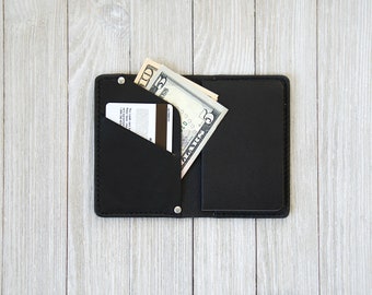 Moleskine Volant Journal Wallet, cartera para portátil de bolsillo frontal, cartera cosida a mano de grano completo