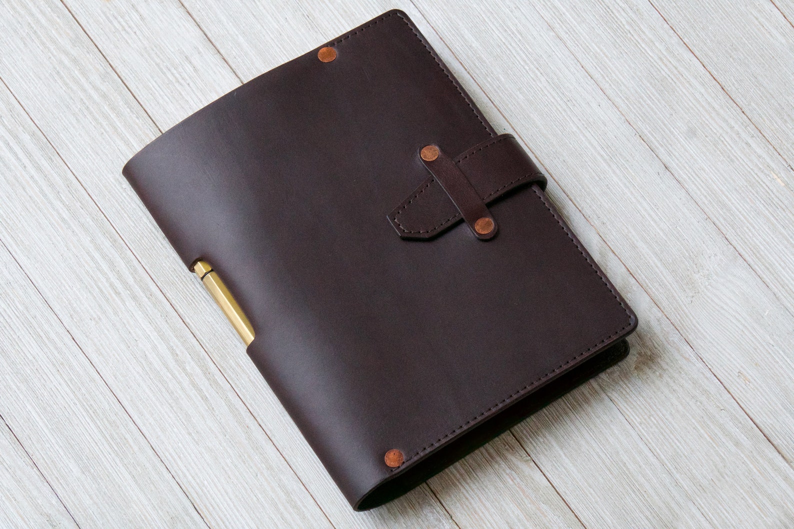 Leather Midori Cover Midori A5 Notebook Cover Midori MD Etsy