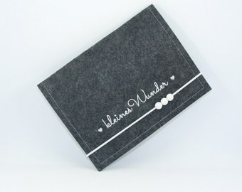 Maternity Pass Cover • Little Miracle • Felt • Wooden Beads • Maternity Pass Envelope • Maternity Pass • Maternity Pass Cover • Mama Pass