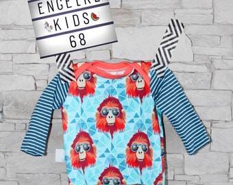 Shirt Gr. 68 Monkey