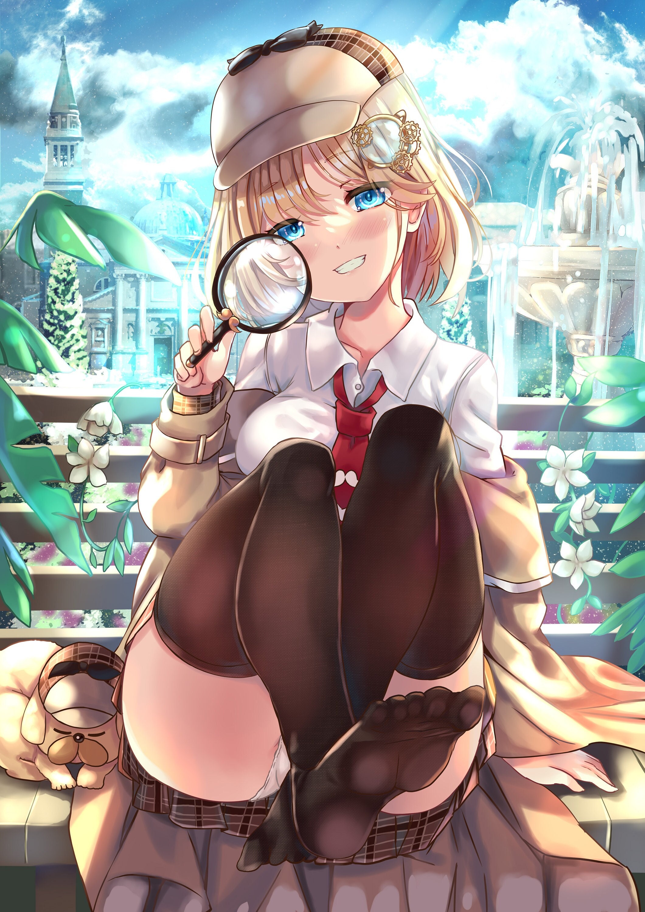 Hololive EN Amelia Watson Anime Poster - Etsy