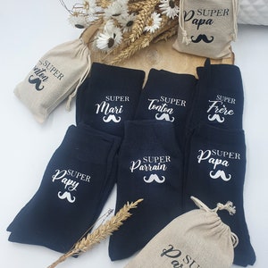 Personalized sock, DAD gift, darling sock, grandpa gift, personalized men's gift, couple gift, wedding sock