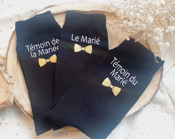 Personalized men's wedding socks, future best man socks, dad socks, uncle/godfather socks, grandpa socks, brother socks, groom's gift, wedding gift, bachelorette party