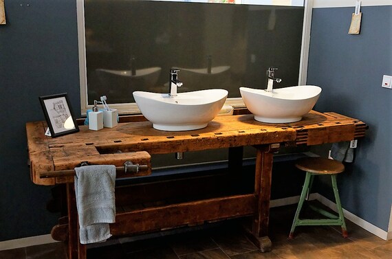Unique From Antique Hobby Benches Kitchen Islands Bathroom Etsy