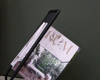 Cool magazine holder made of iron - great gift