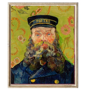 Detalle van Gogh cartero wallart Poster Vintage descarga digital Cottage deco Warm Tone Vintage Wall Art