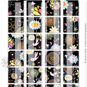 24x design templates digital collage sheets square in 4 sizes Instant Instant Download PDF/JPG 153 image 3