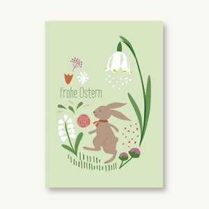 Postkarte Frohe Ostern