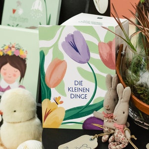 Postkarte Frühling Tulpen Die kleinen Dinge Bild 2