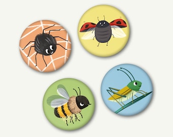 Magnet Set Gartenfreunde 37 mm