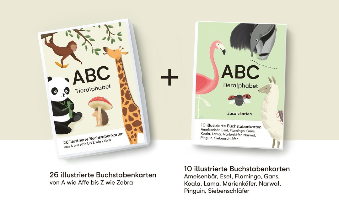 ABC Card and Expansion Set - Etsy