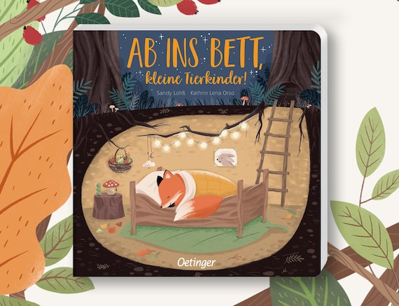 Off to Bed Little Animal Children Good Night Story / - Etsy Denmark Off to Bed Little Animal Children Good Night Story / - Etsy Denmark