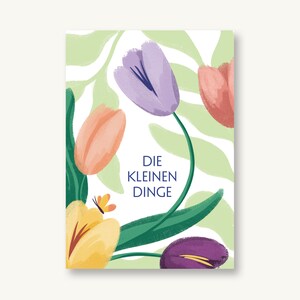 Postkarte Frühling Tulpen Die kleinen Dinge Bild 1