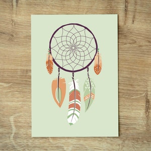 SALE - Postkarte Traumfänger