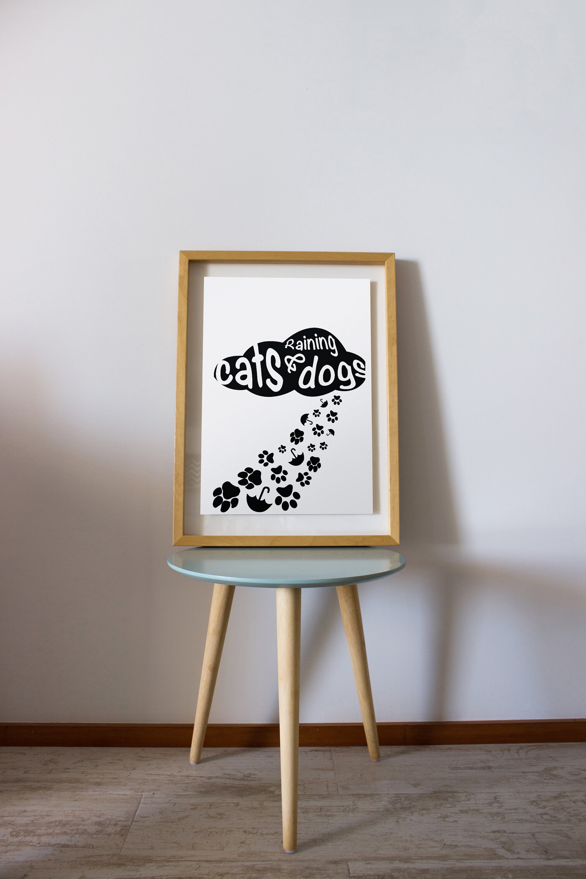 Es Katzen und Hunde. Digitaldruck SVG PDF Etsy