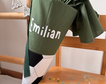Schultüte Junge Fussball