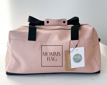 Weekender/Kliniktasche MOMMY BAG Rosa - Wasserabweisend