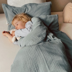 Bettwäsche, Bettbezug für Kinder & Erwachsene aus Musselin Bild 5