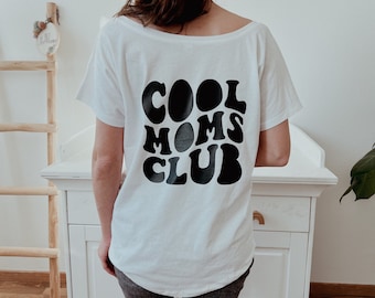 MOM Shirt-Cool mom Club-Biobaumwolle