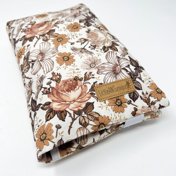 Wickeltasche Windeltasche flower retro