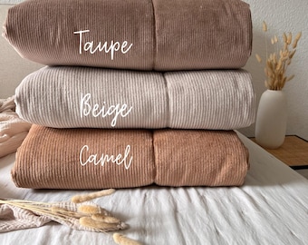 Cord Stoff beige Öko-Tex Standard 100 I Meterware I Cordstoff I Möbelstoff I Bezugsstoff I Polster Dekostoff I 10,90,- pro Meter