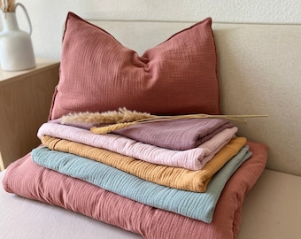 Bettwäsche, Bettbezug für Kinder & Erwachsene aus Musselin