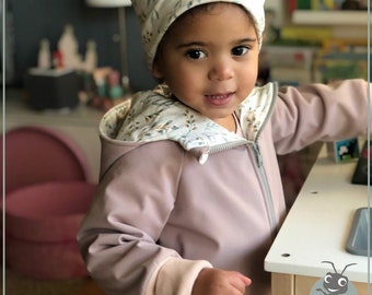 Jacke Softshelljacke Kinderjacke rosa uni