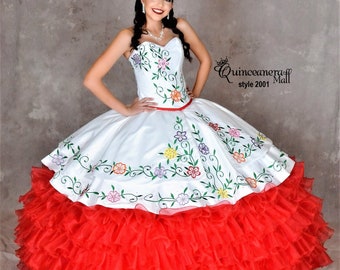 mexican sweet 16 dresses