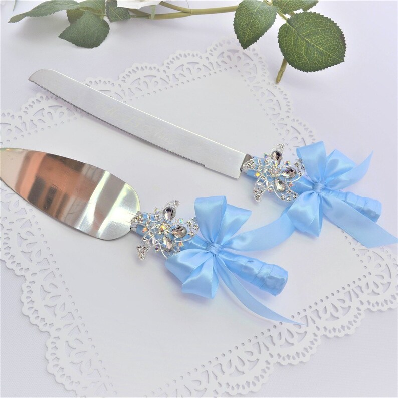 Quinceanera Cake Server & Knife Set CS28 Etsy