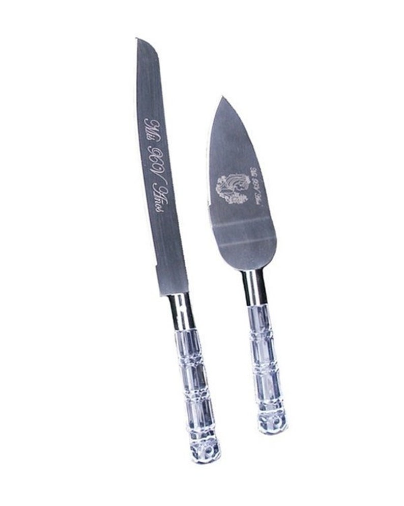 Quinceanera Cake Server & Knife Set with Design PL15CK Etsy