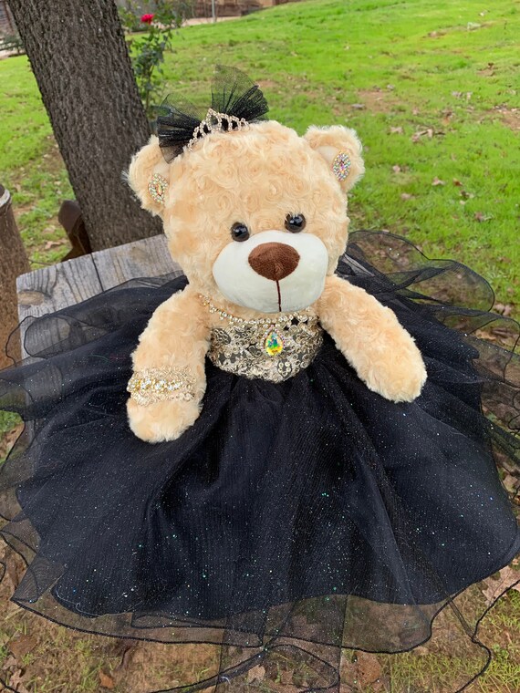 big royal blue teddy bear