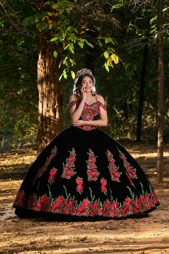Flowers Quinceanera Dress 2030 - Etsy 