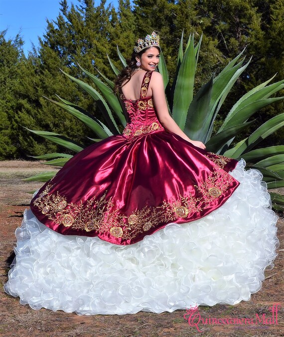 Charra Vestido con Herradura y Rosas Diseño 2010 | Etsy España